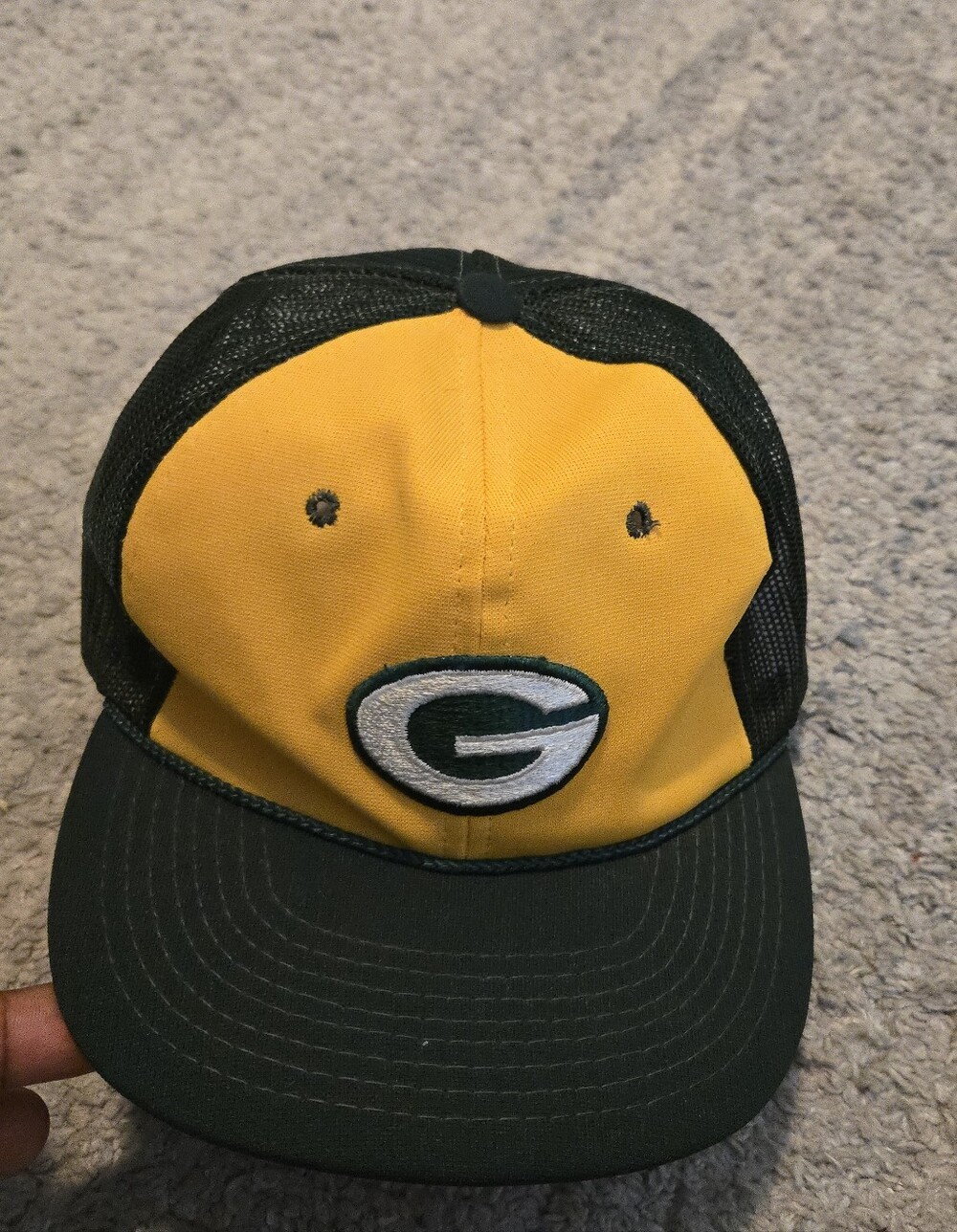 Vintage Green Bay Packers Hat Sports Specialties Snapback Mesh Trucker Cap NFL O